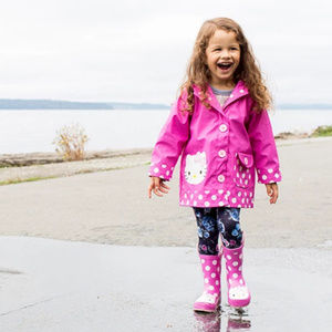 WESTERN CHIEF Hello Kitty Rain Jacket 2T